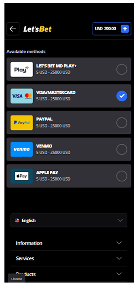 Deposit & Withdrawal screenshot 2