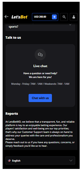 Customer Support screenshot 2